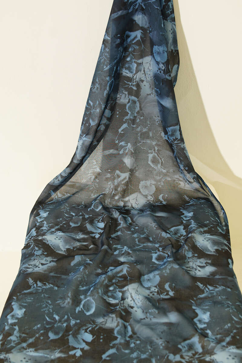3-Piece Printed Floral Shawl Set - Multicolour