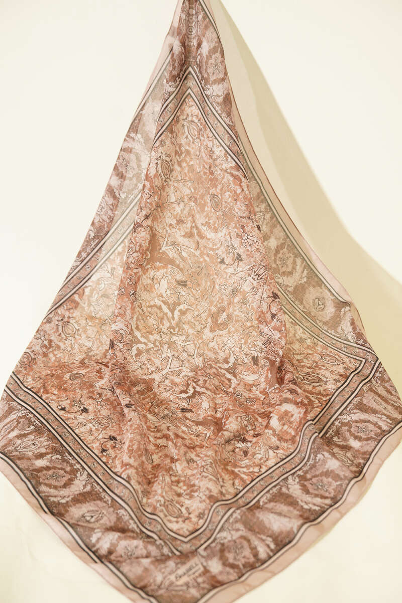 3-Piece Velora Print Soft Scarf Set - Multicolour