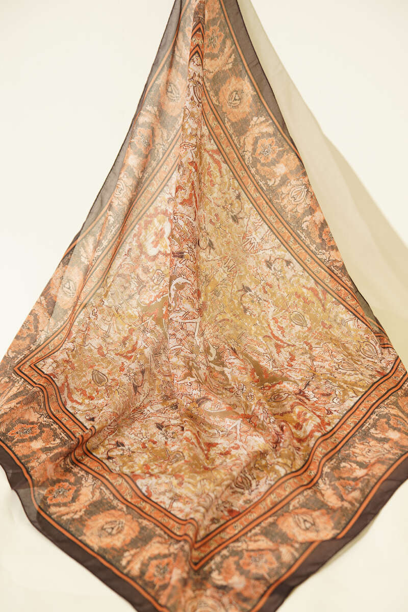 3-Piece Velora Print Soft Scarf Set - Multicolour