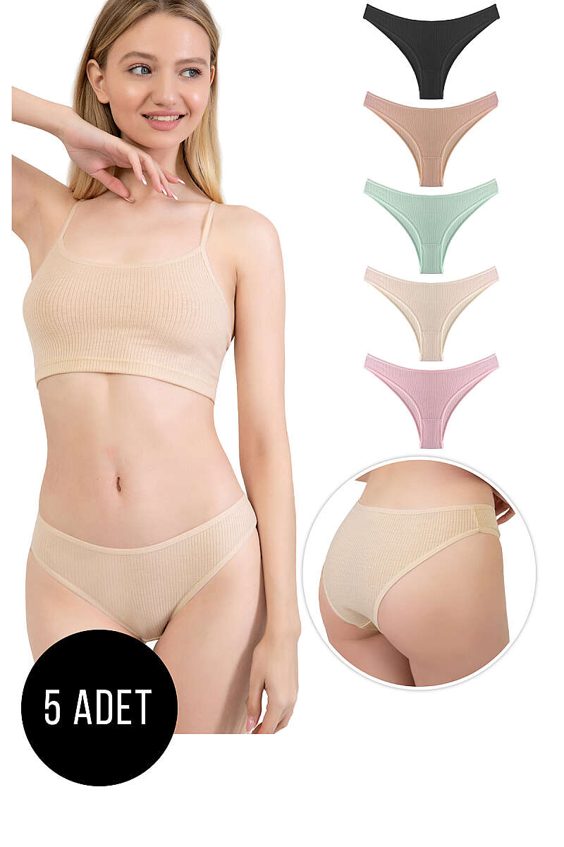 5-Pack Pastel Briefs - Multicolour 1