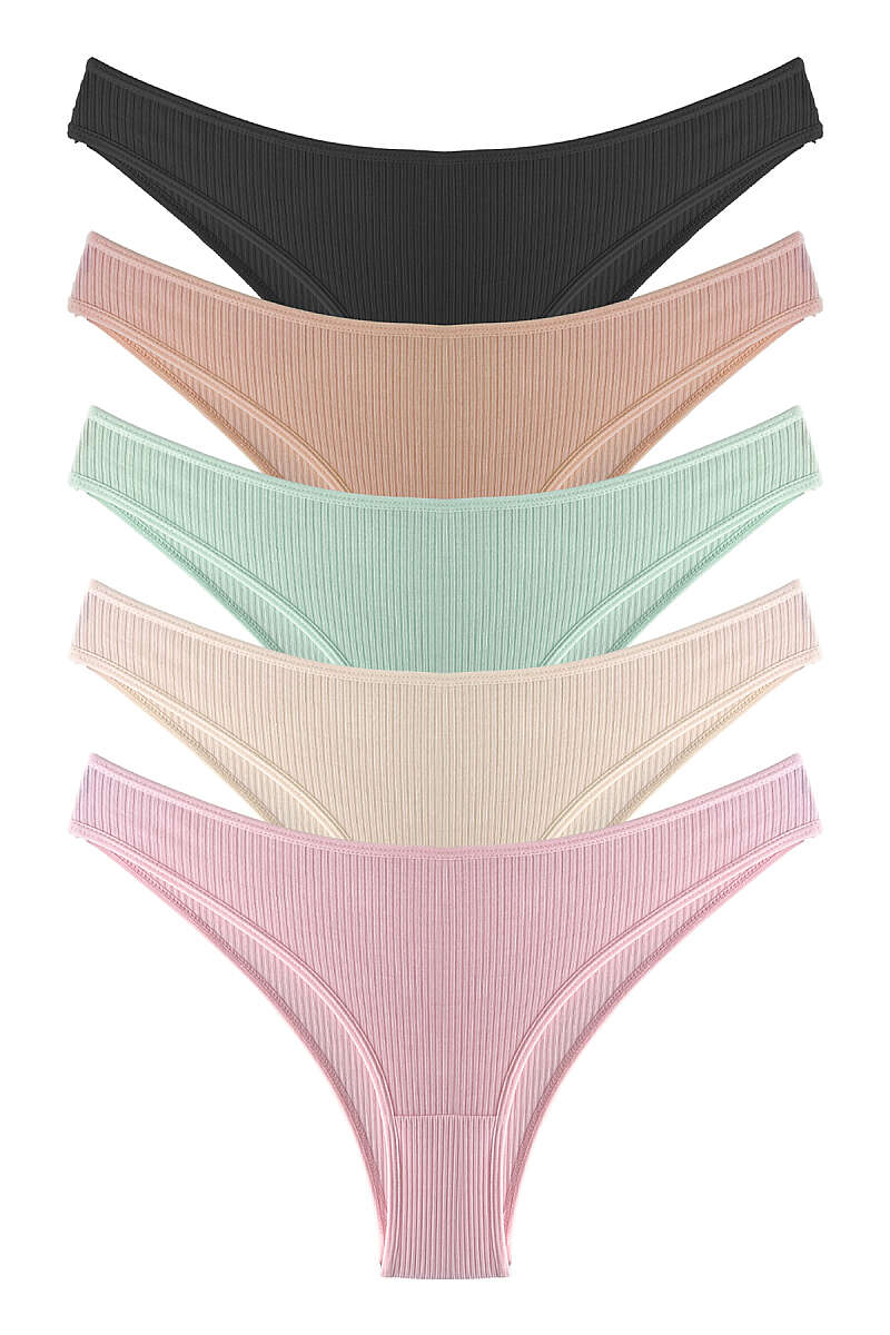 5-Pack Pastel Briefs - Multicolour 1
