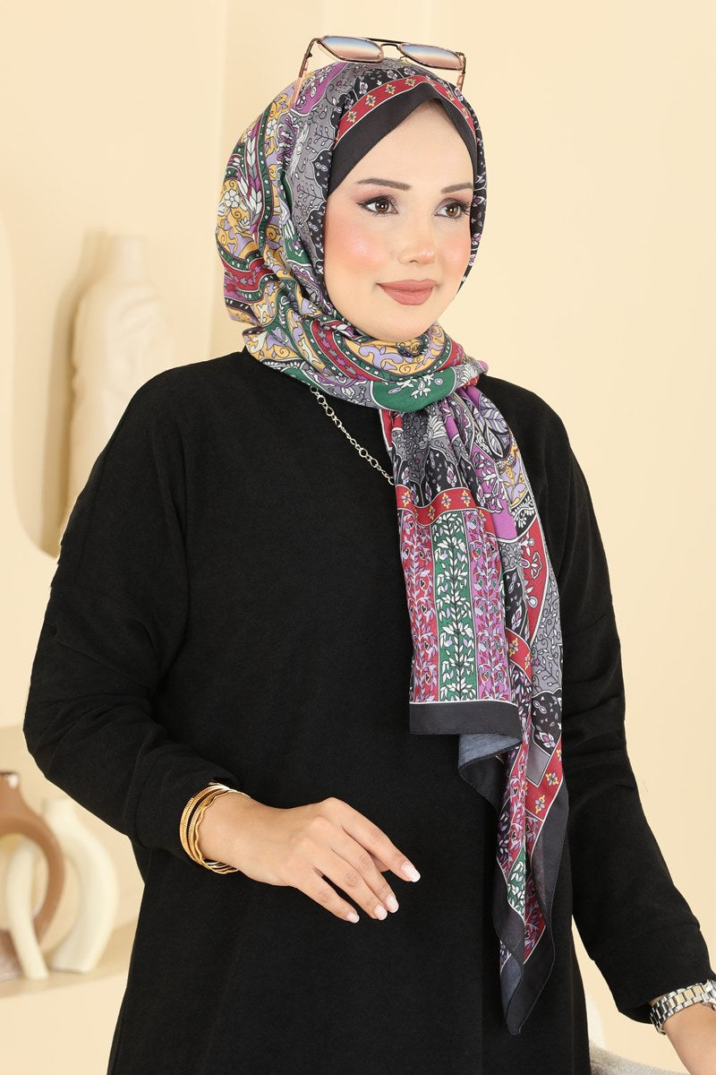 Long Terry Tunic with Emblem - Black