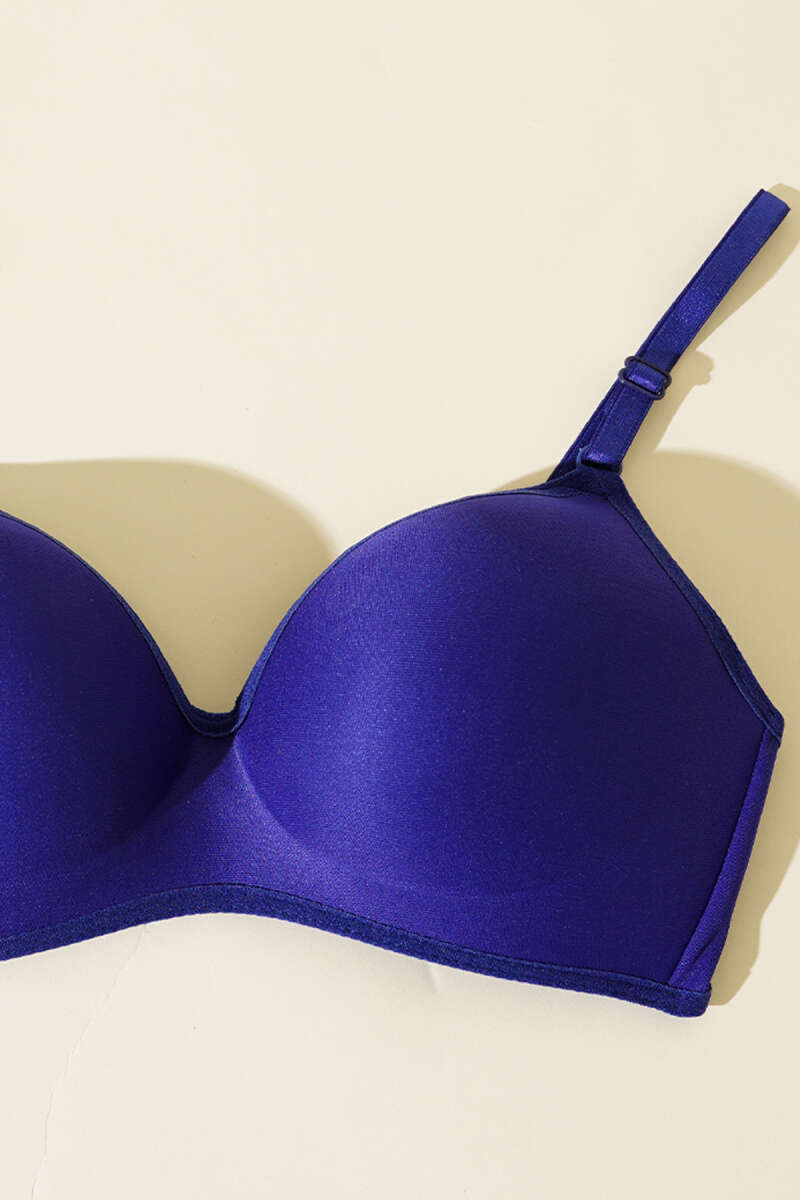 Wireless Barely-There Bra - Indigo