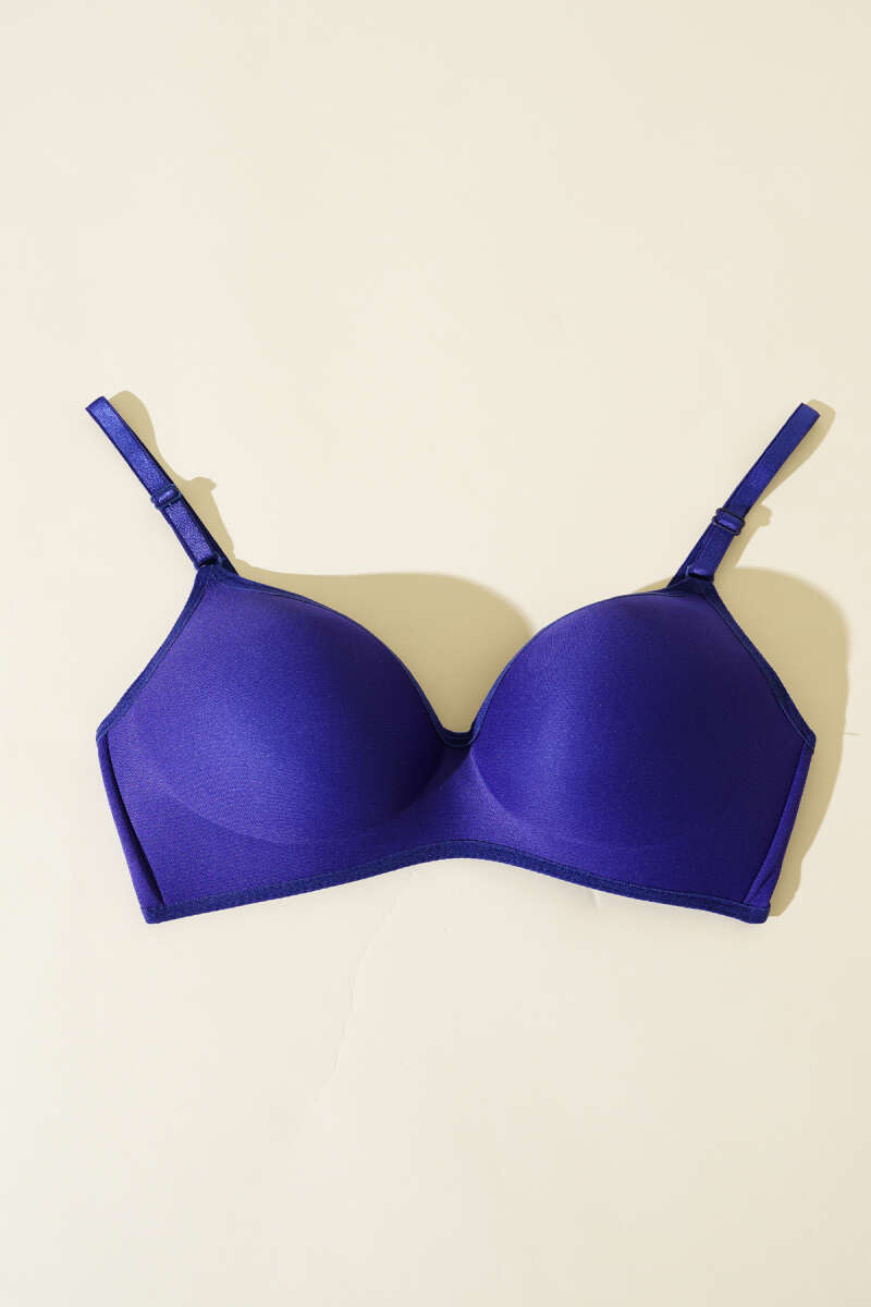 Wireless Barely-There Bra - Indigo