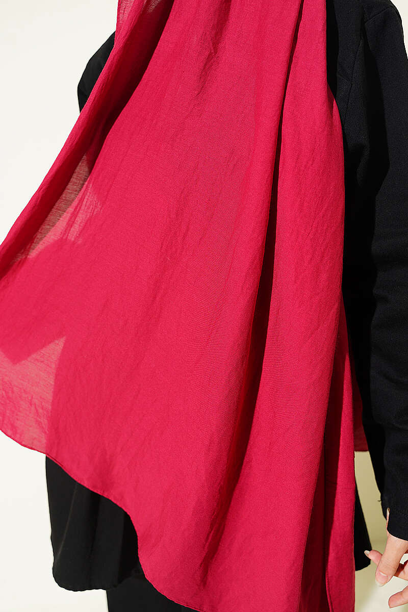 Basic Airobin Shawl - Burgundy