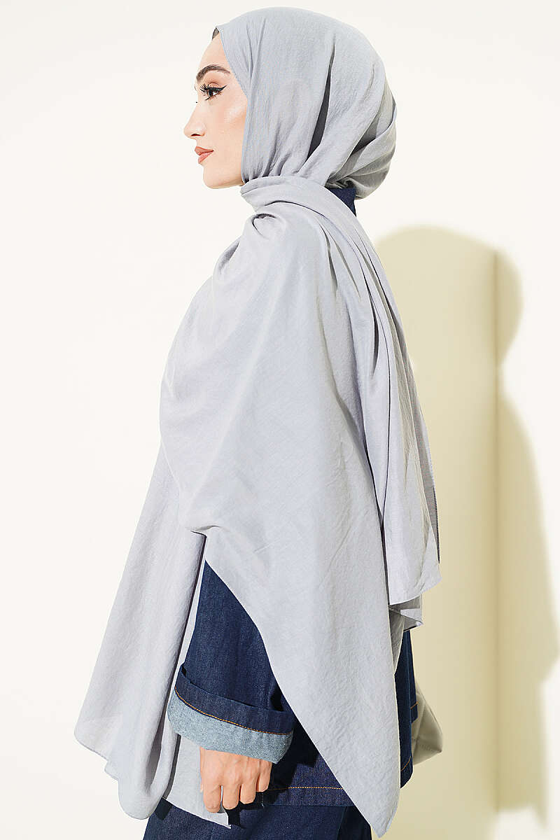 Basic Airobin Shawl - Grey