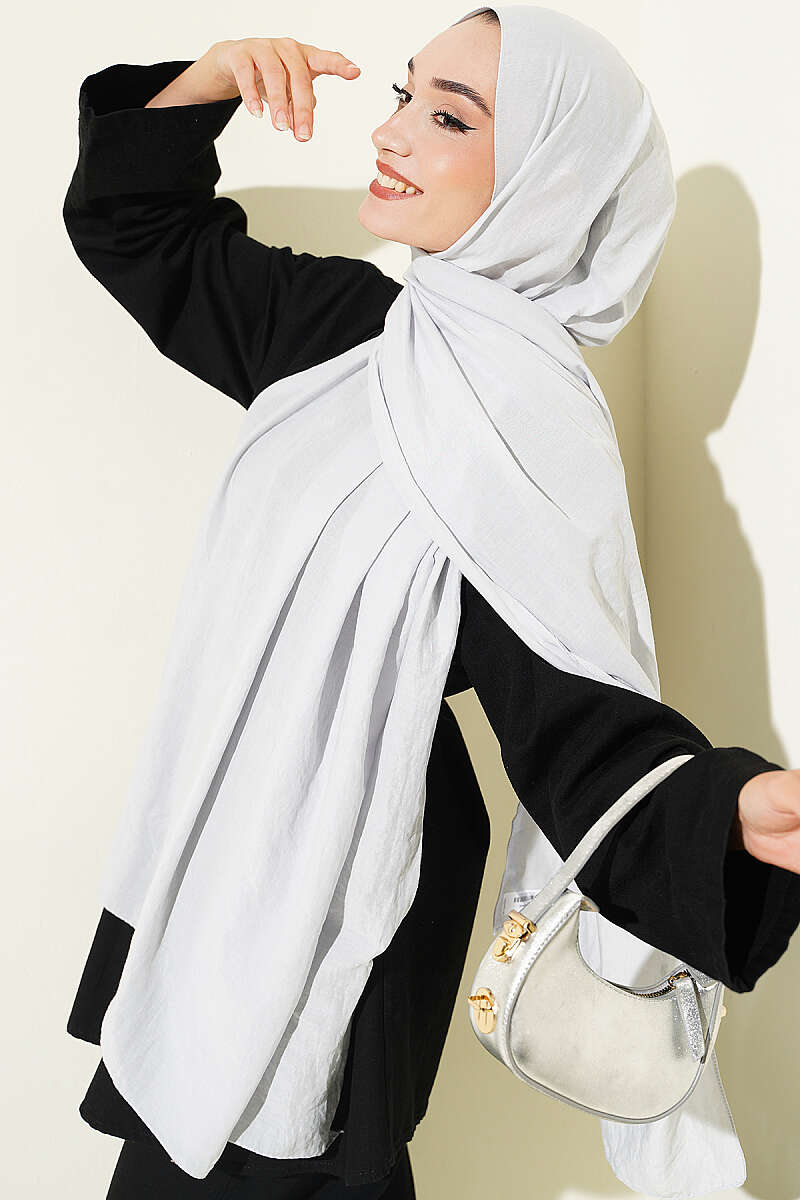 Basic Airobin Shawl - Silver
