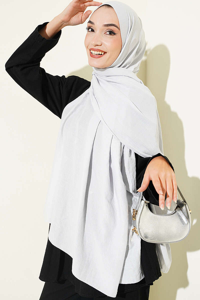 Basic Airobin Shawl - Silver