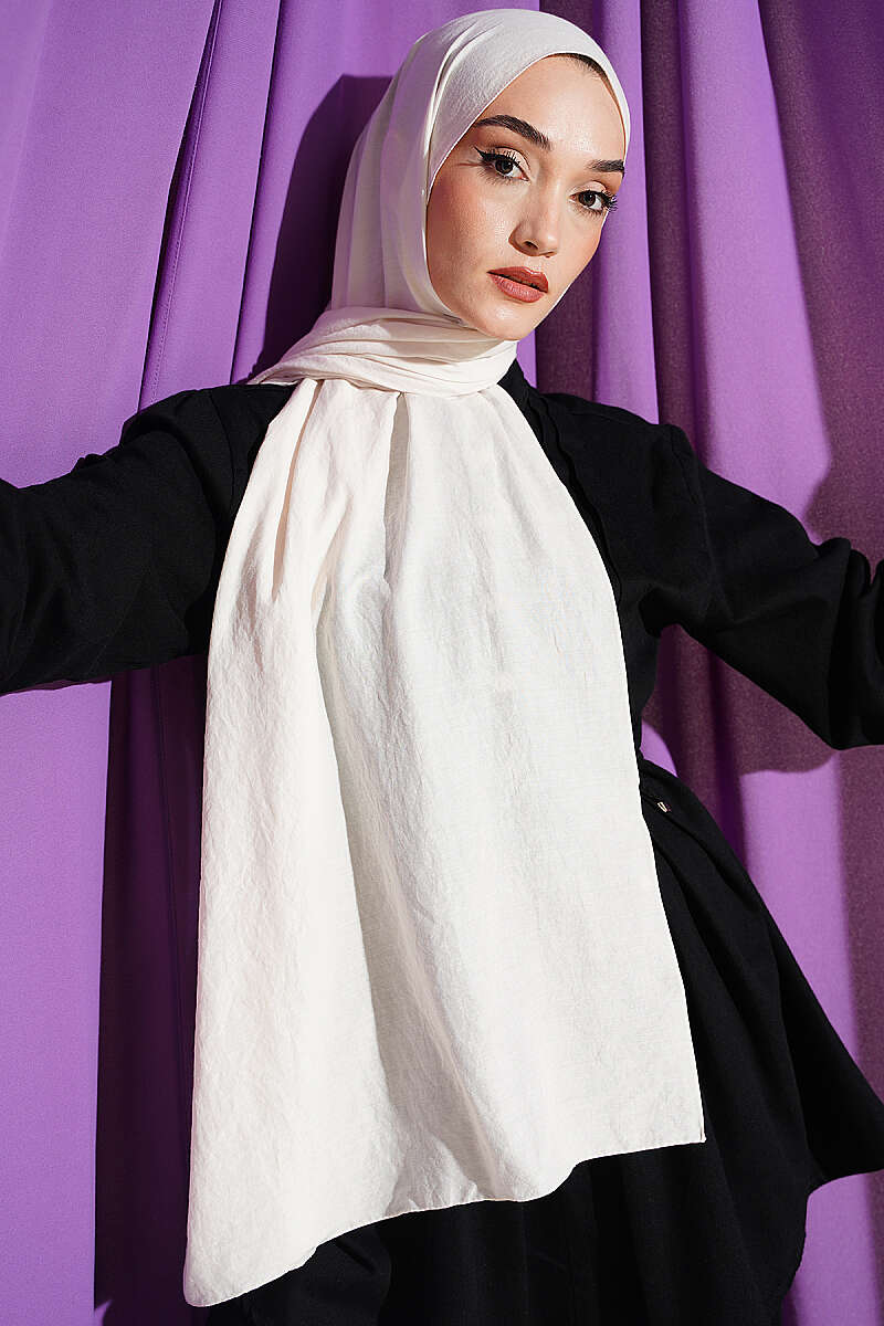 Basic Airobin Shawl - Off White