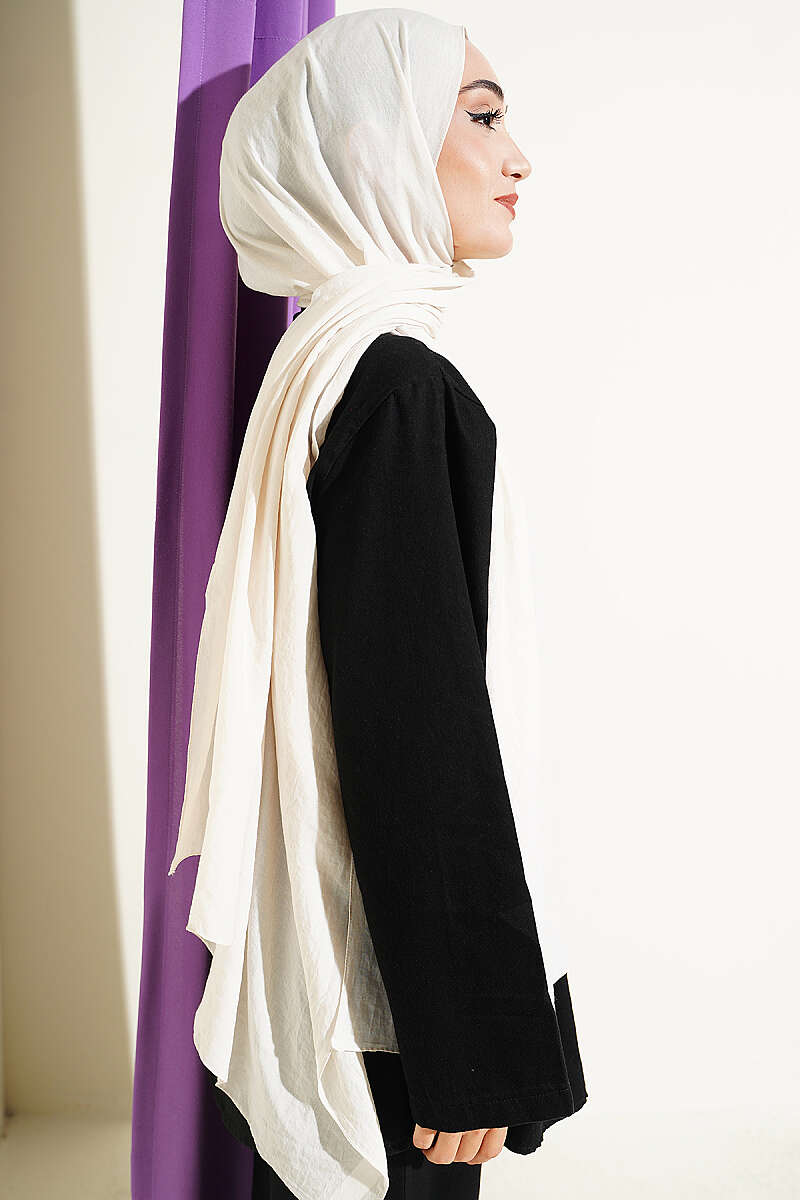 Basic Airobin Shawl - Off White