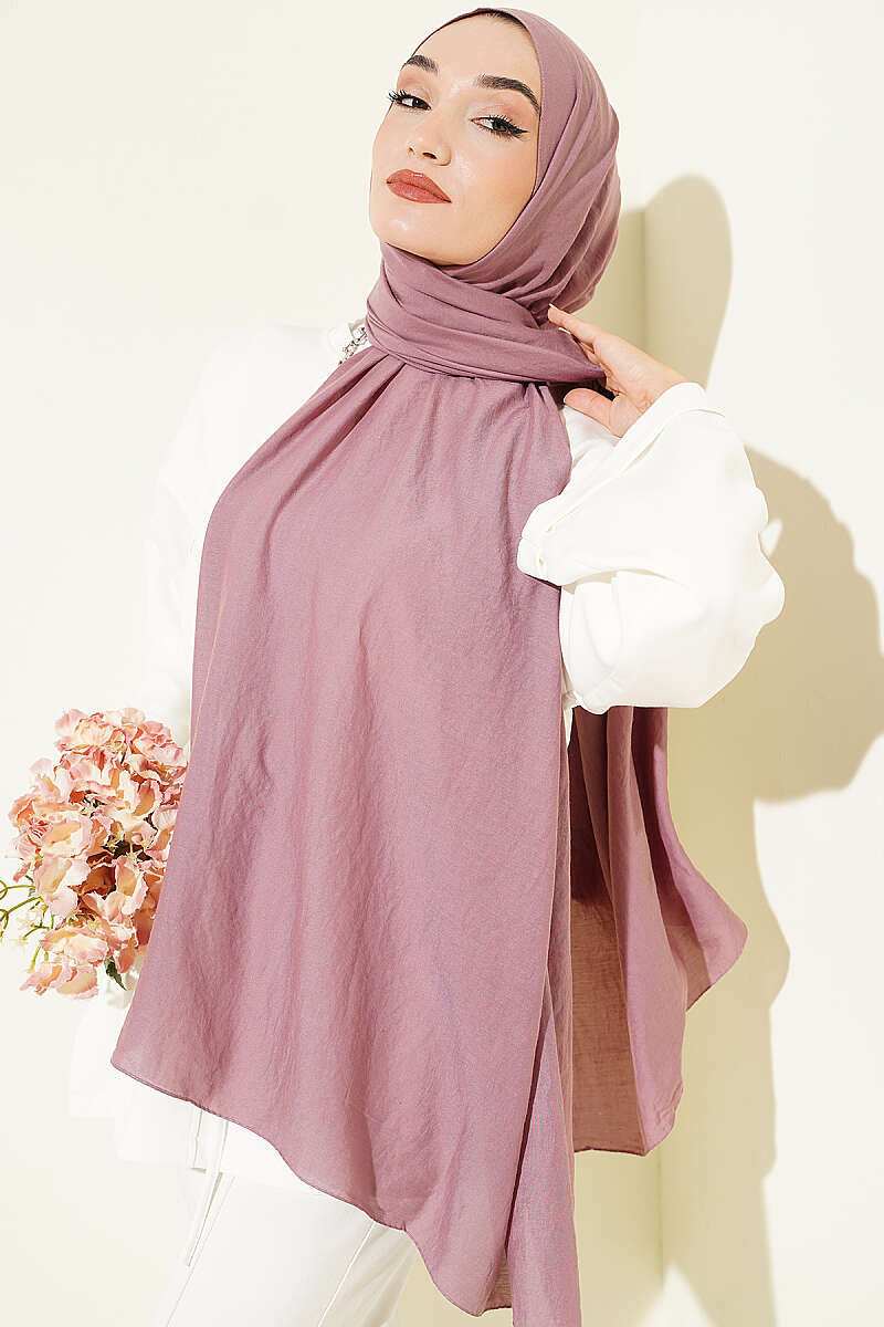 Basic Airobin Shawl - Magenta