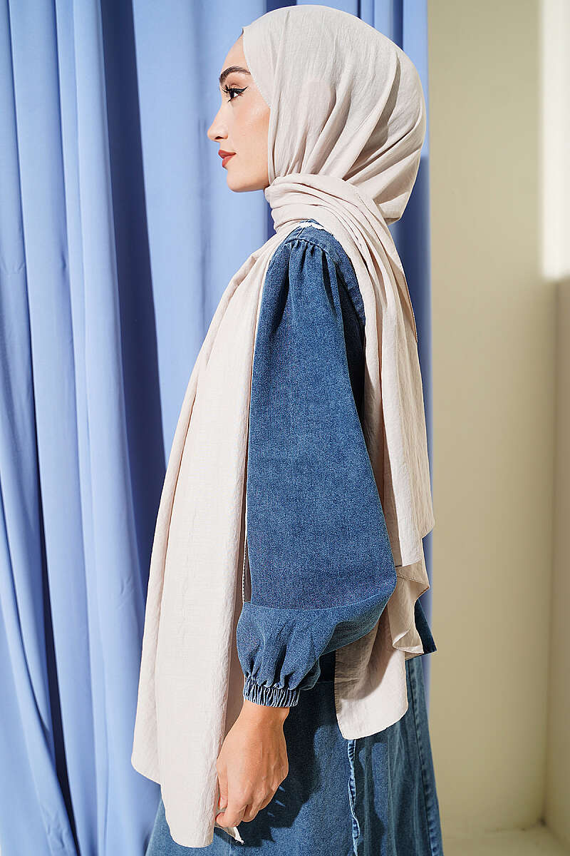 Basic Airobin Shawl - Stone