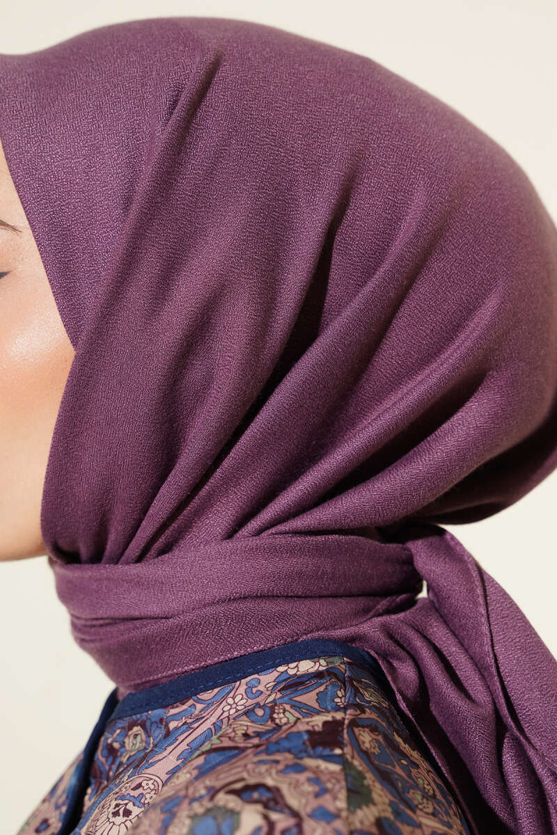 Basic Plain Winter Scarf - Magenta