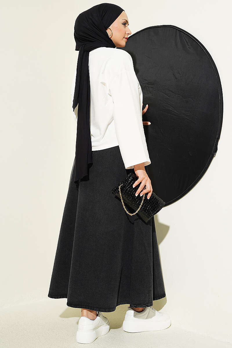 Basic Wide-Sleeve Blouse - Ecru