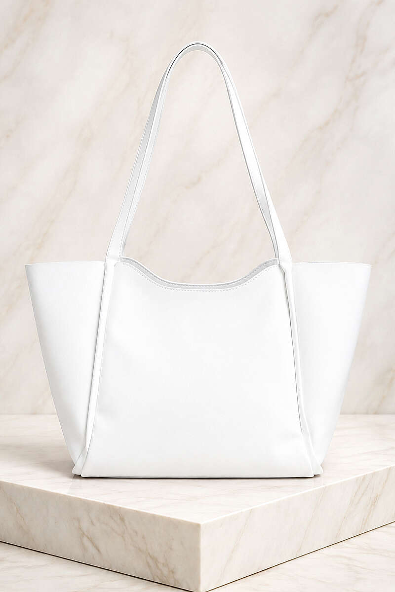 Basic Shoulder Bag - White