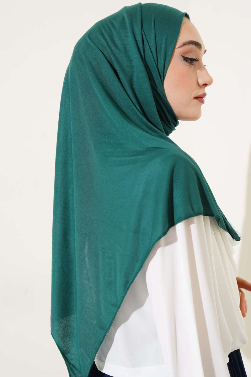 Basic Jersey Shawl - Emerald