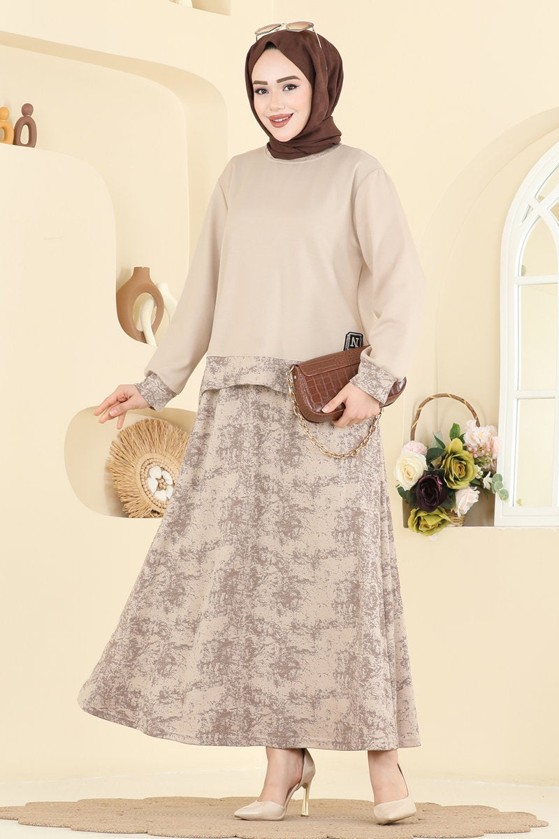 Print-Detail Modal Set - Beige