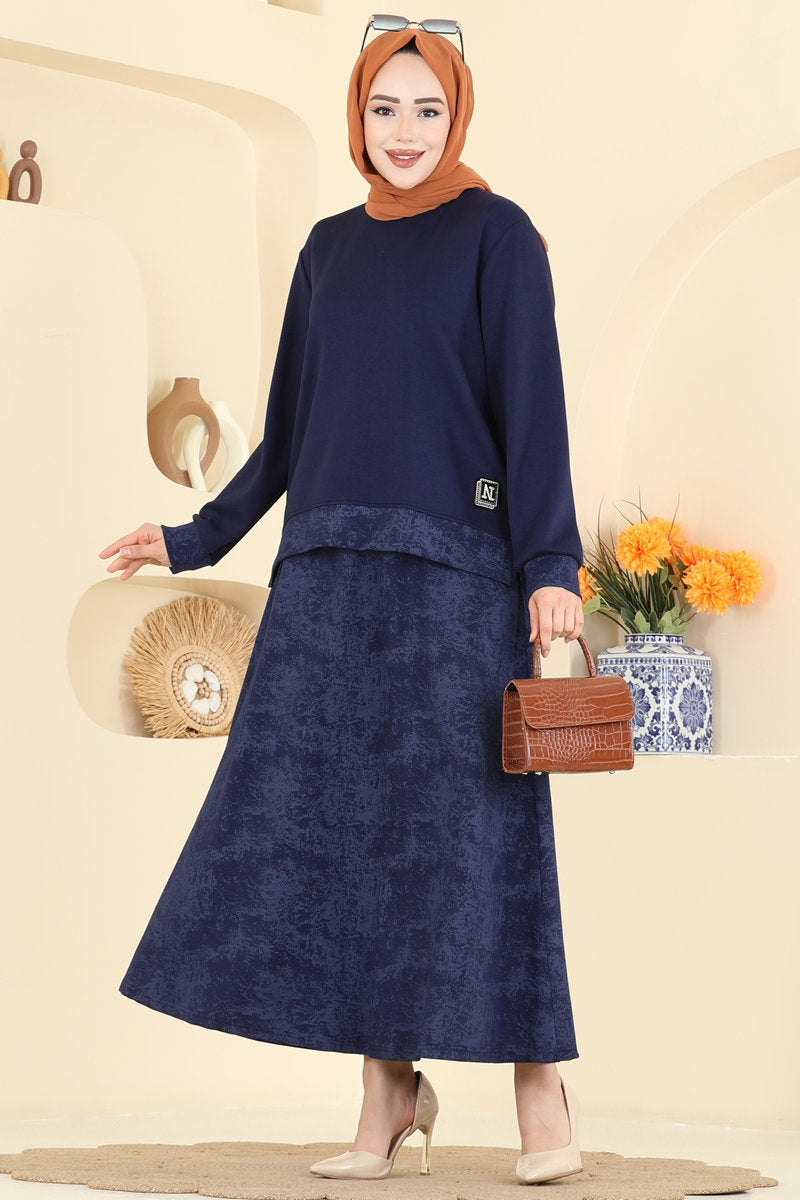 Print-Detail Modal Set - Navy