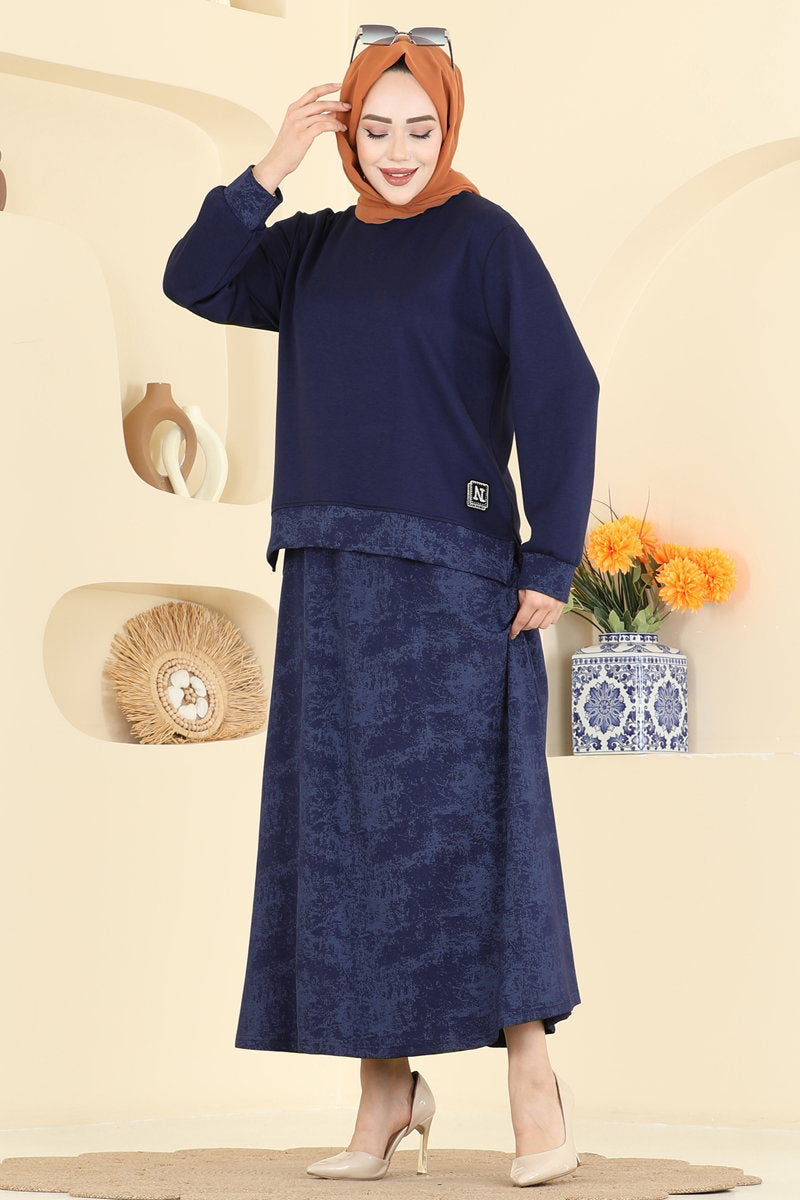 Print-Detail Modal Set - Navy