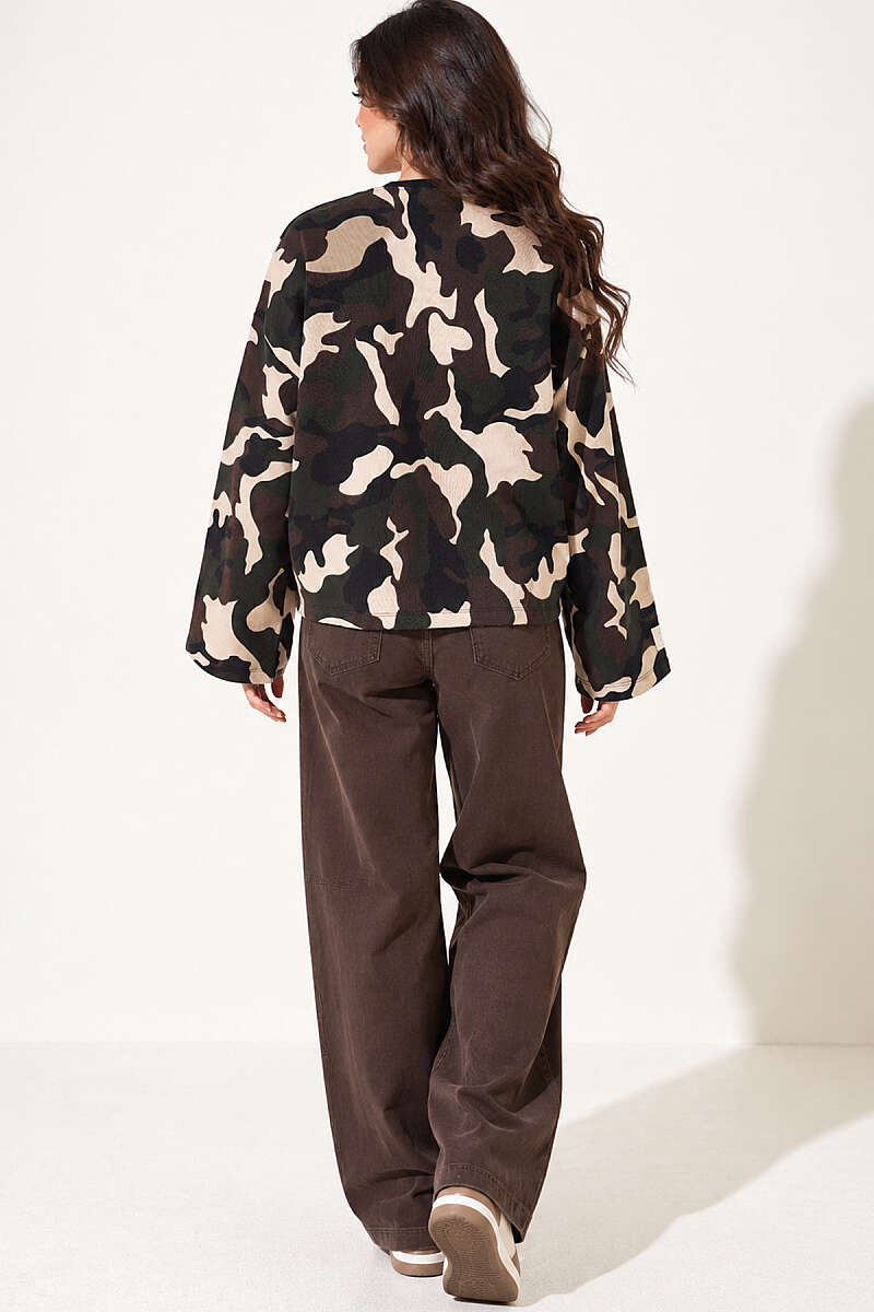 Printed Sweatshirt - Camouflage