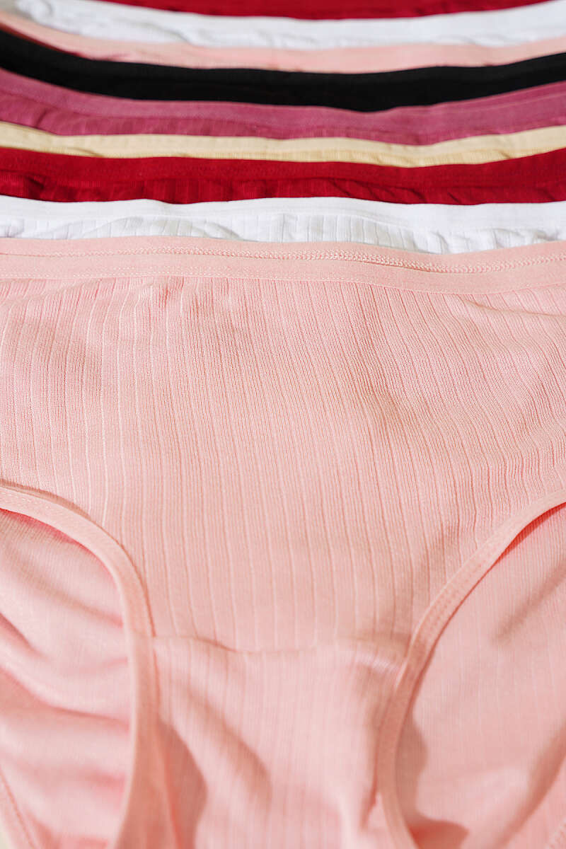 12-Pack Striped Boyshorts - Multicolour