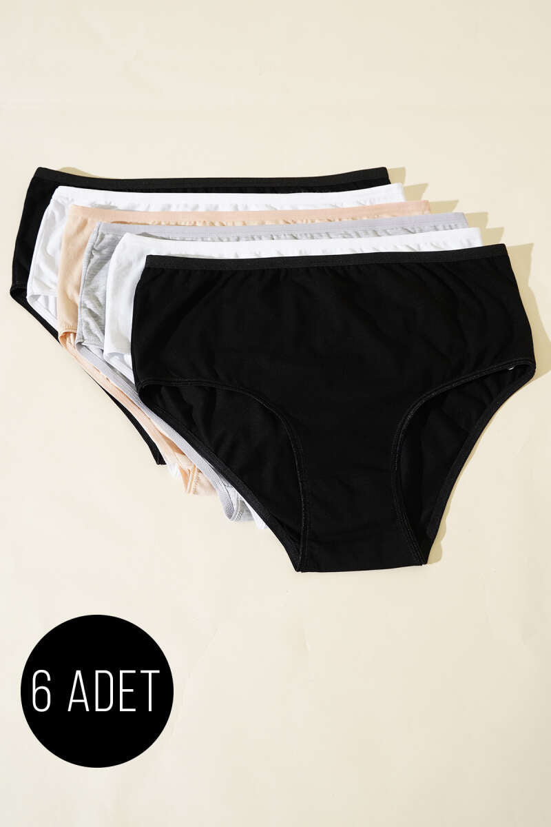 6-Pack Basic Briefs - Multicolour 3