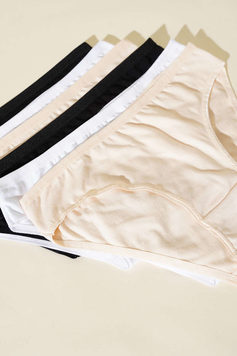 6-Pack Basic Briefs - Multicolour 1