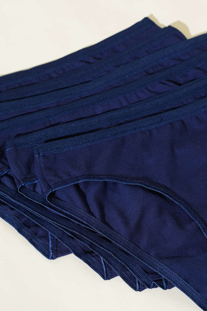 6-Pack Basic Briefs - Navy