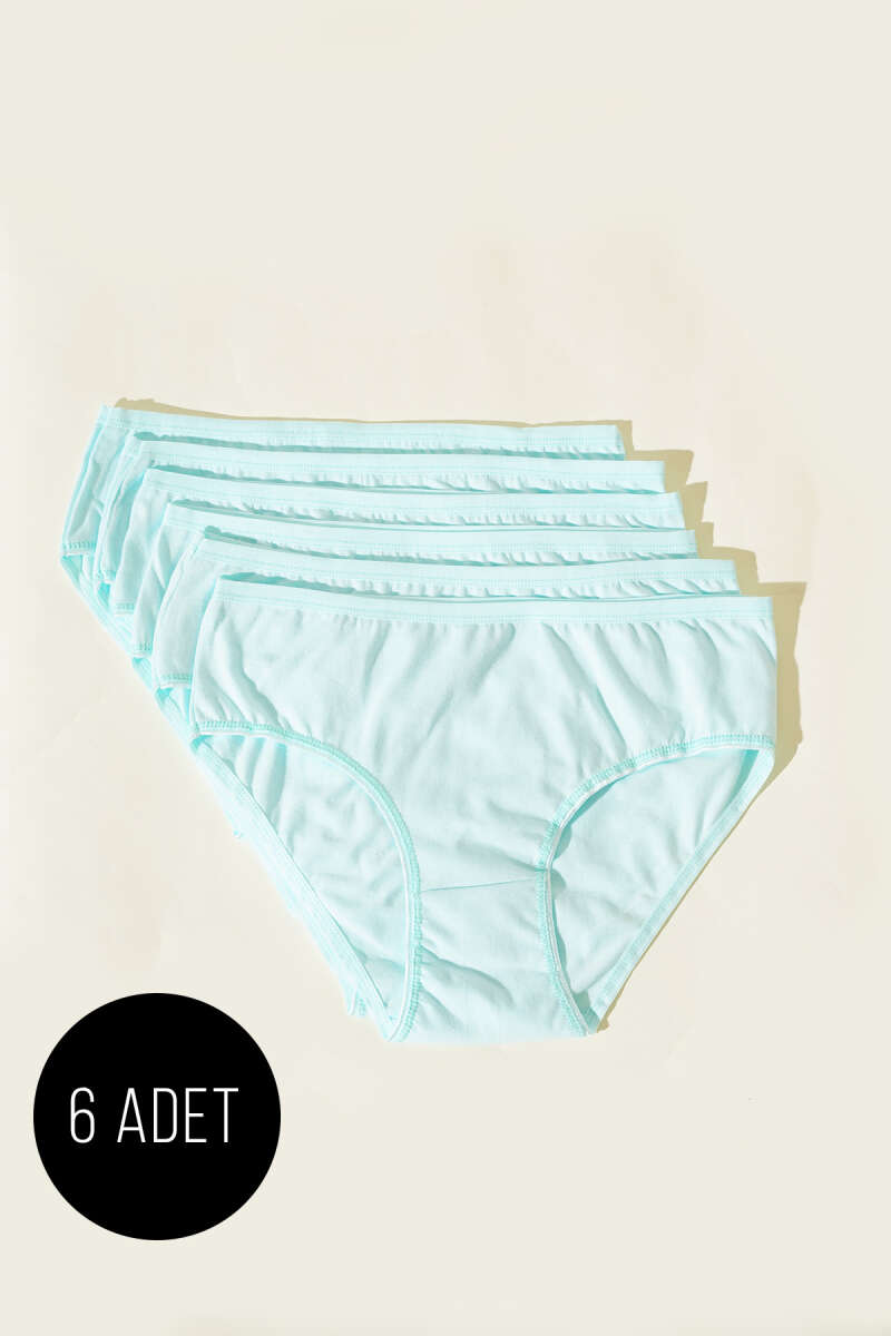 6-Pack Basic Briefs - Mint