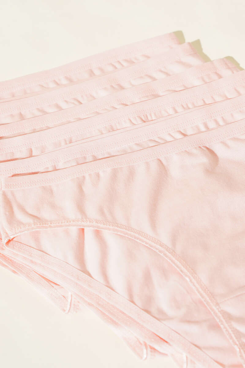 6-Pack Basic Briefs - Salmon
