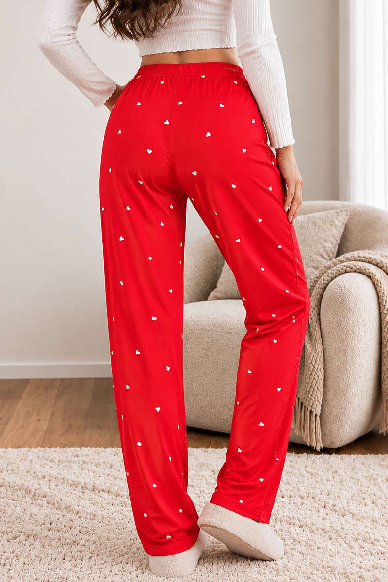 Printed Pyjama Bottoms with Elastic Waist - Multicolour 25