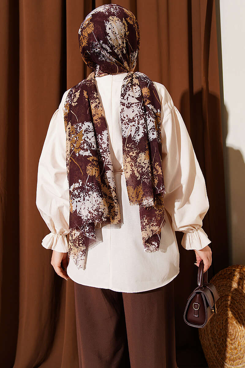 Belted Poplin Tunic with Elastic Cuffs - Beige