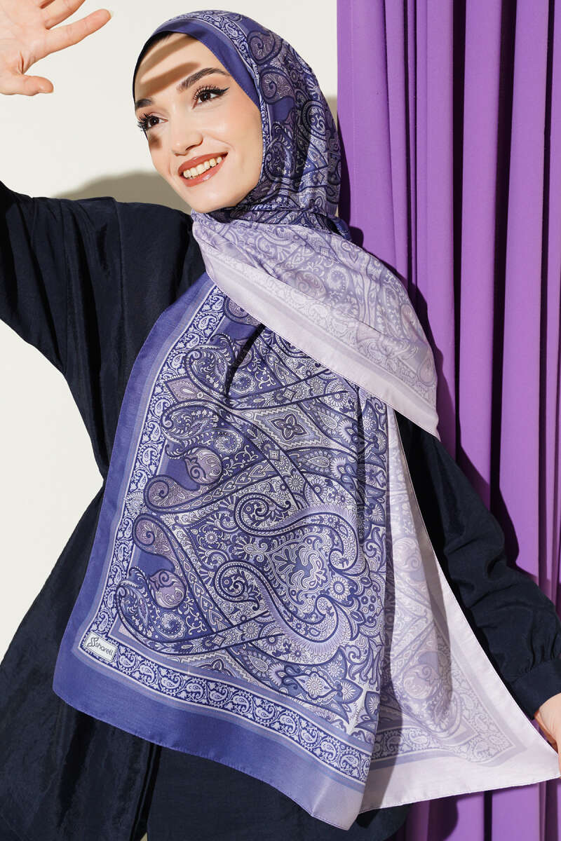 Boho Shawl - Purple