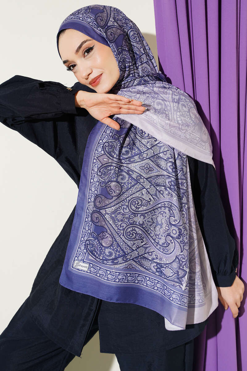 Boho Shawl - Purple