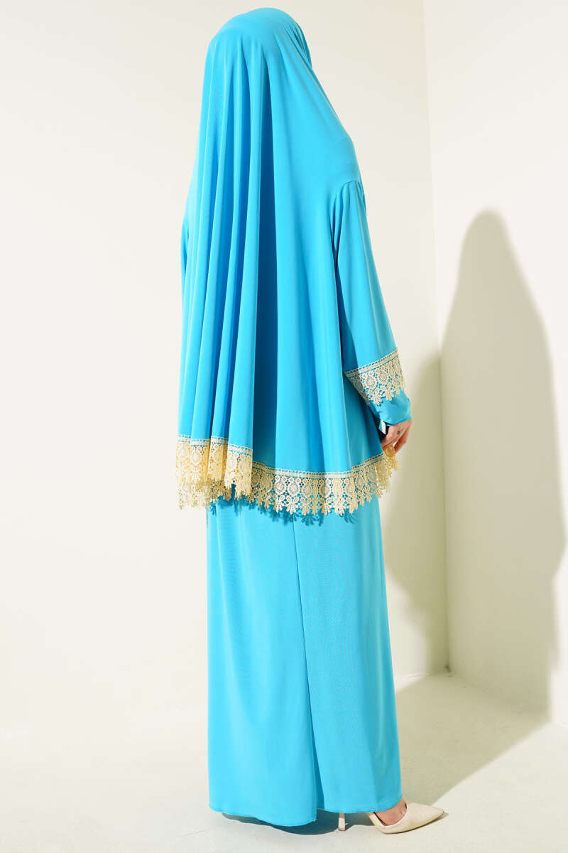 Lace Prayer Set - Turquoise