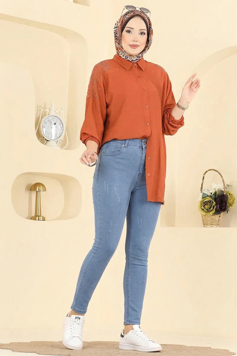 Slim-Fit Jeans - Light Denim