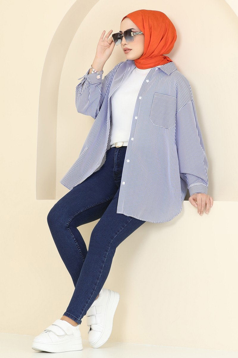 Skinny-Leg Jeans - Dark Denim