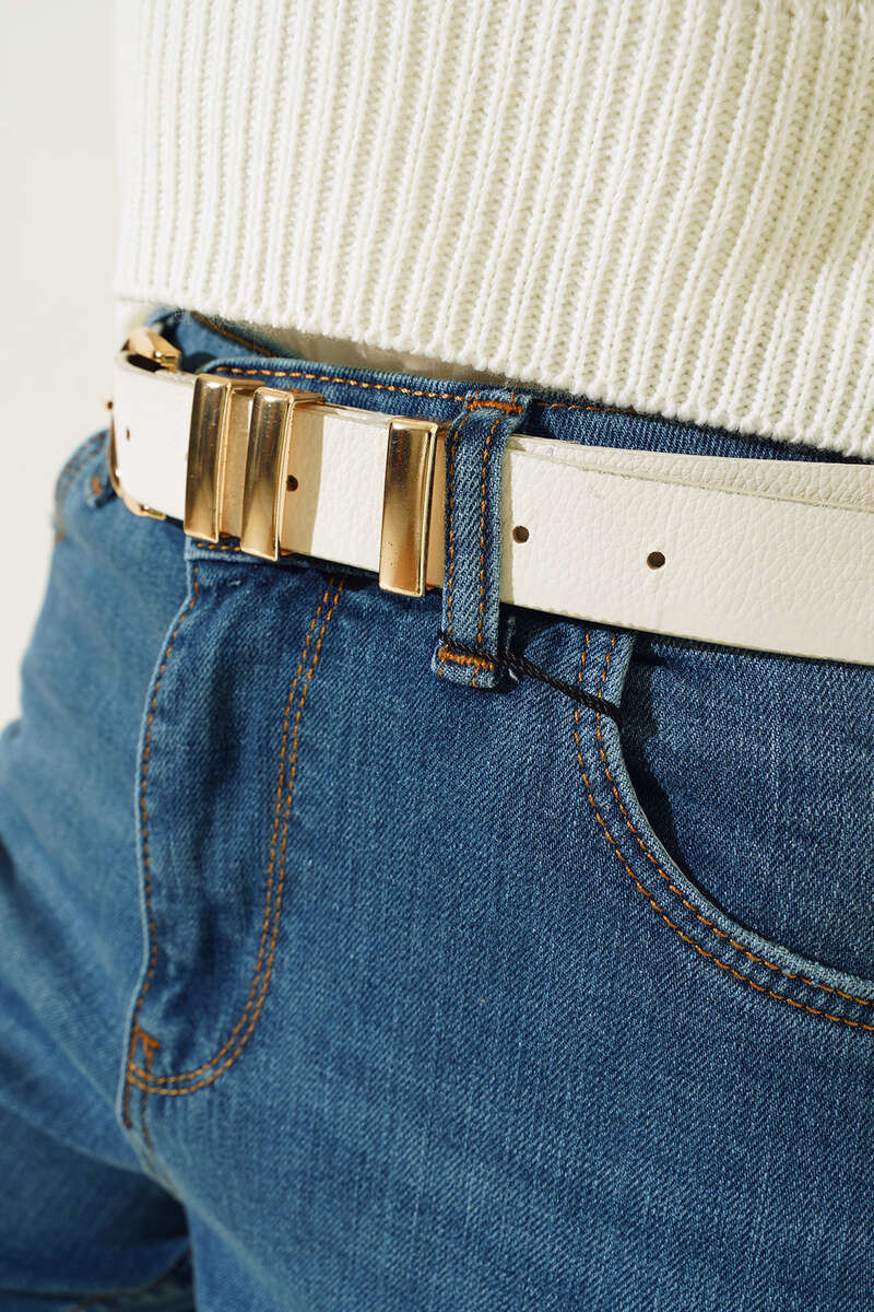 Slim-Leg Trousers - Blue
