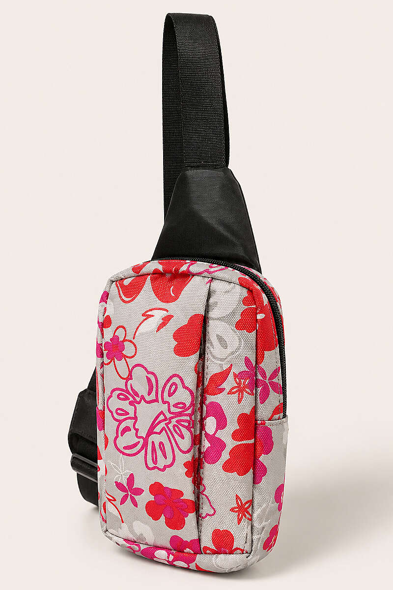 Printed Crossbody Bag - Multicolour 3