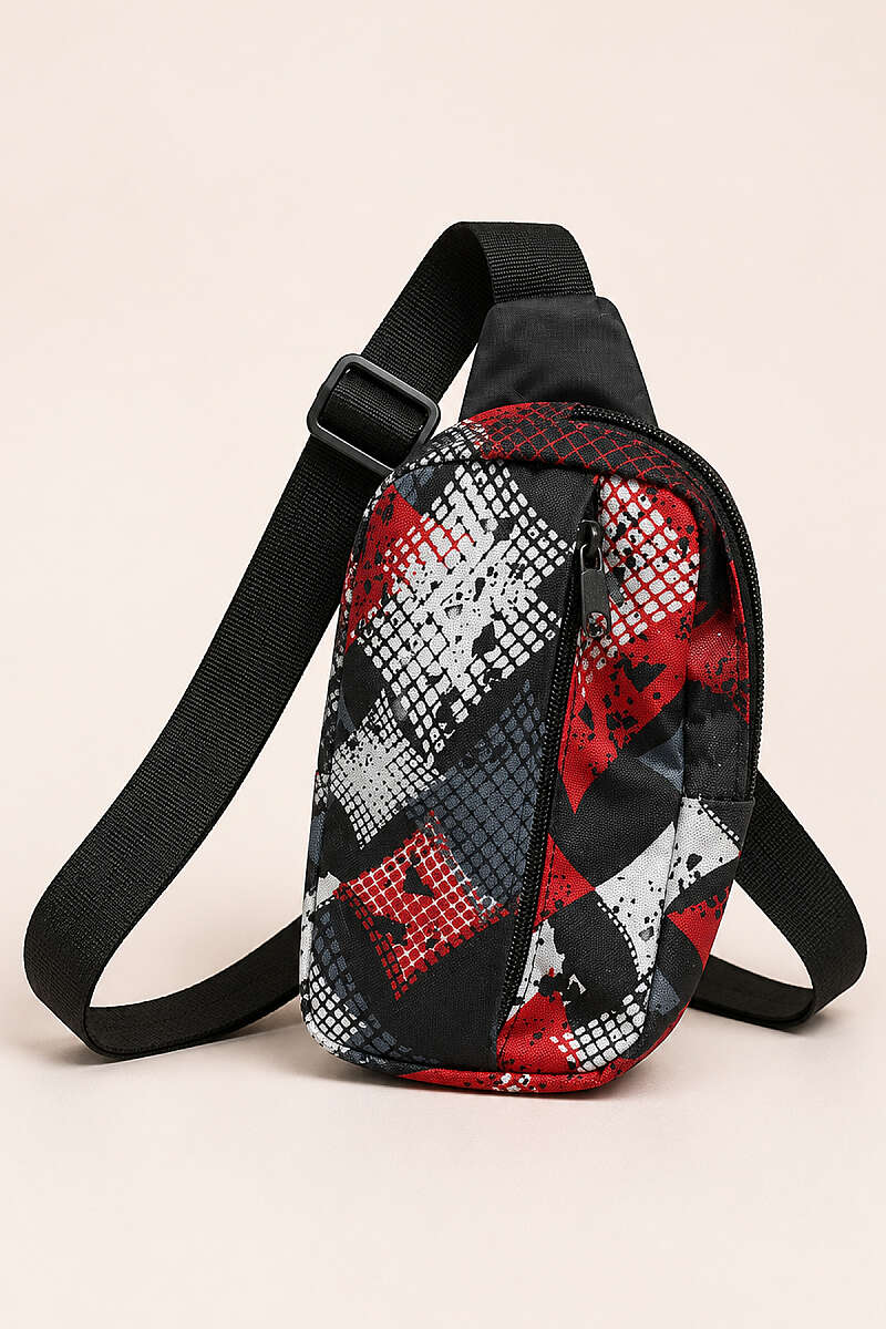 Printed Crossbody Bag - Multicolour 5