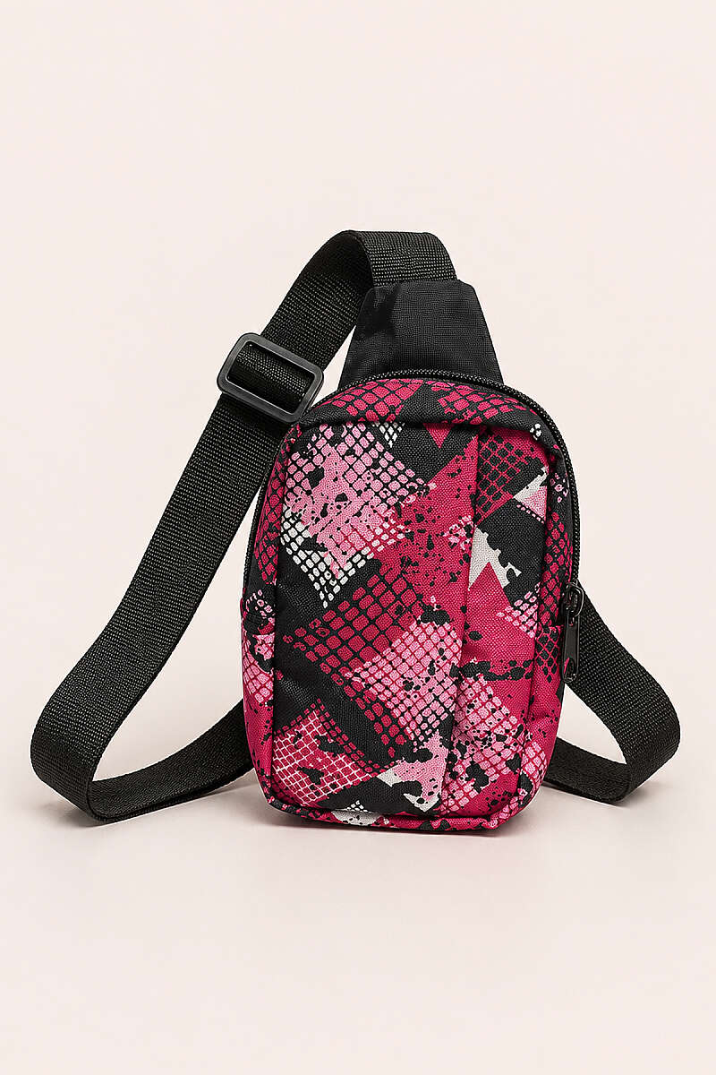 Printed Crossbody Bag - Multicolour 6