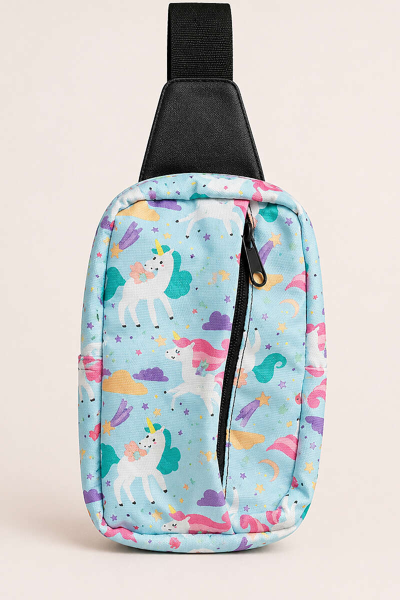 Printed Crossbody Bag - Multicolour 8