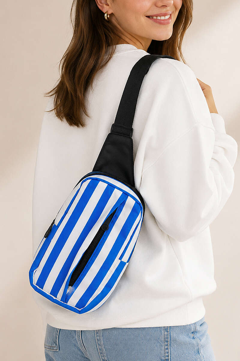 Printed Crossbody Bag - Multicolour 9