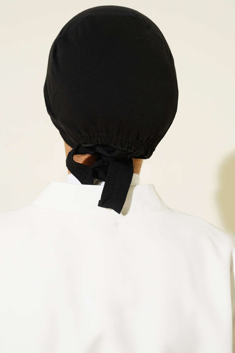 Basic Stitched Underscarf - Black