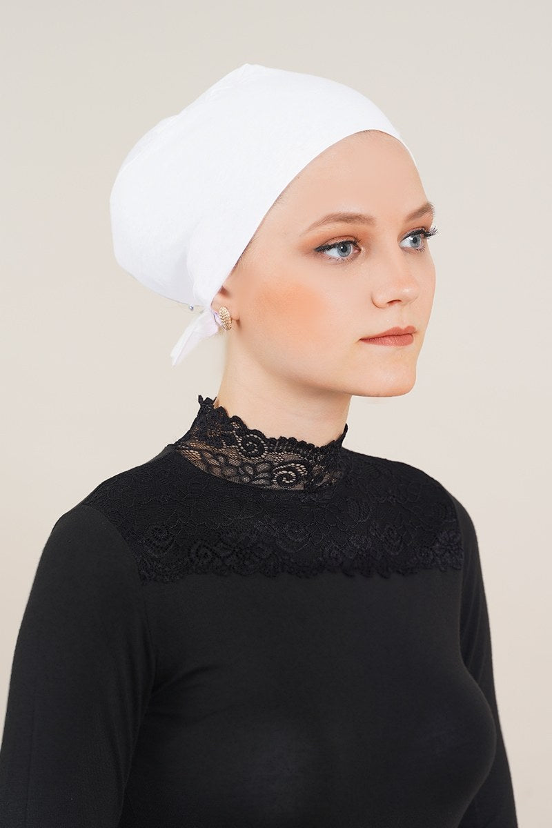 Seamless Underscarf - White