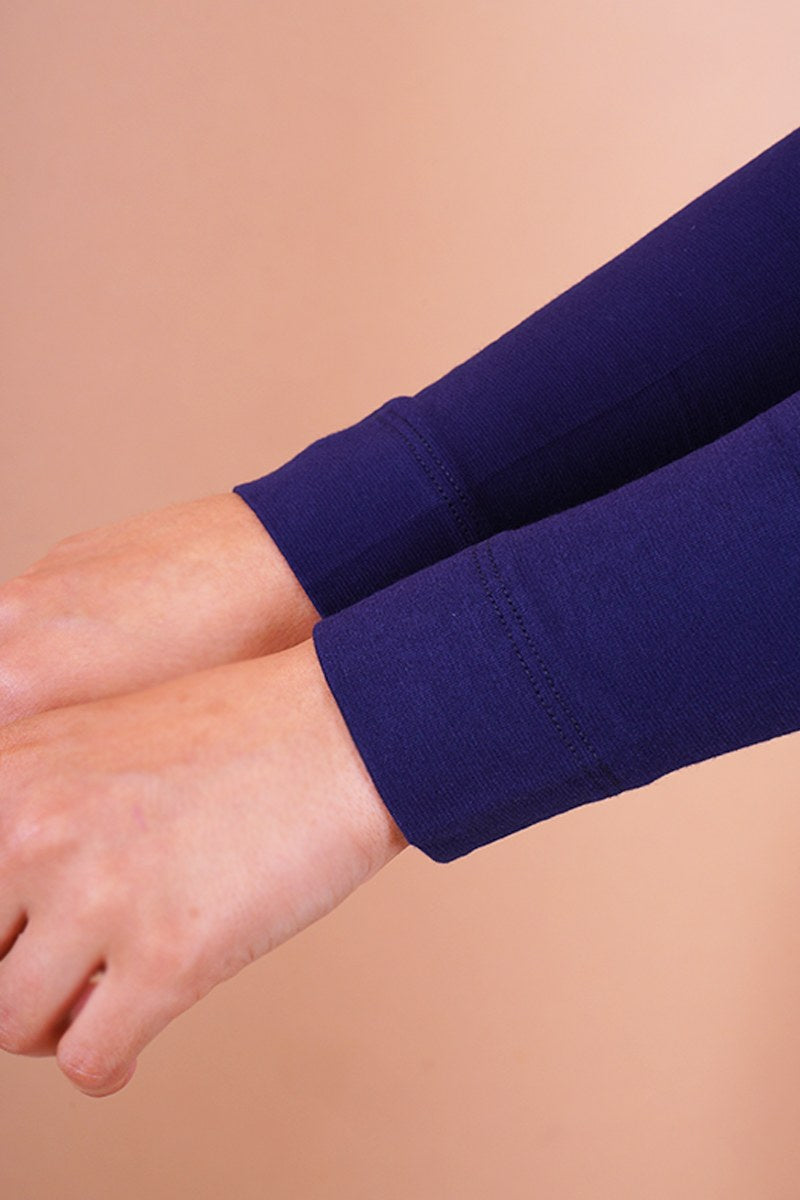 Plain Sleeve Covers - Navy