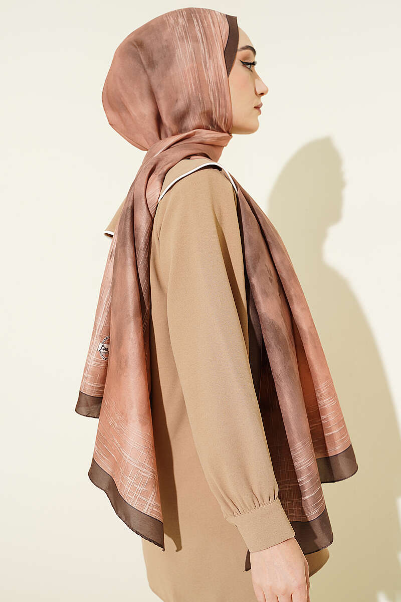 Marbled Shawl - Camouflage Green