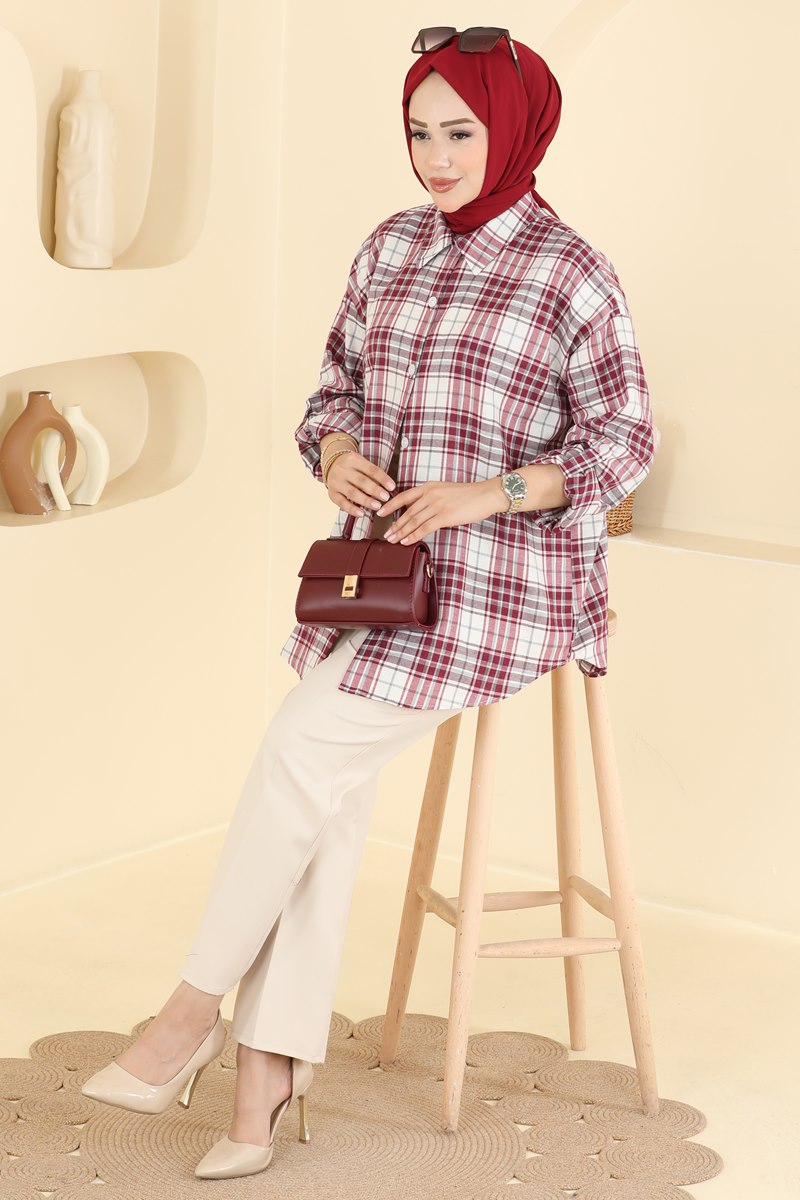 Plaid Shirt - Red