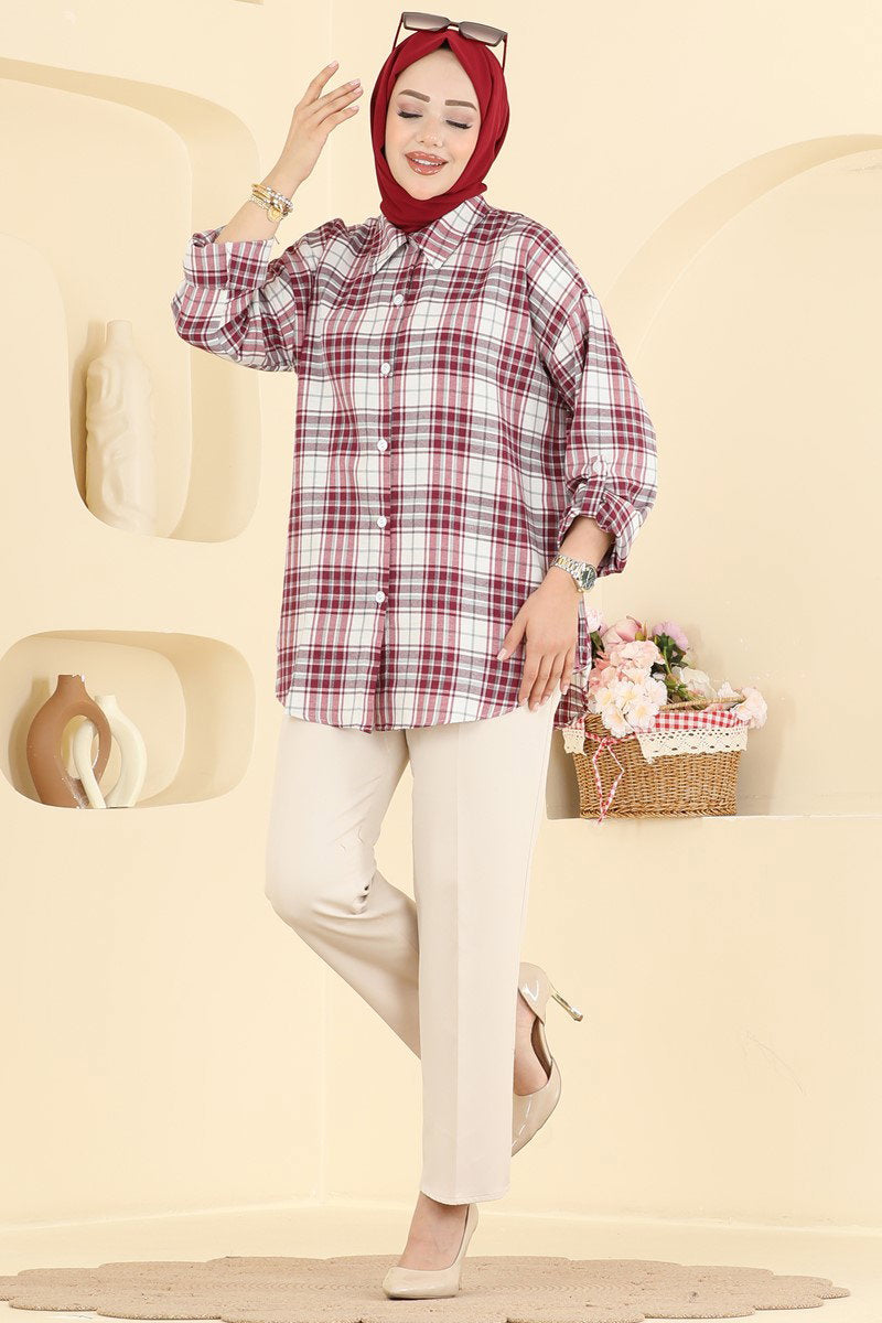 Plaid Shirt - Red