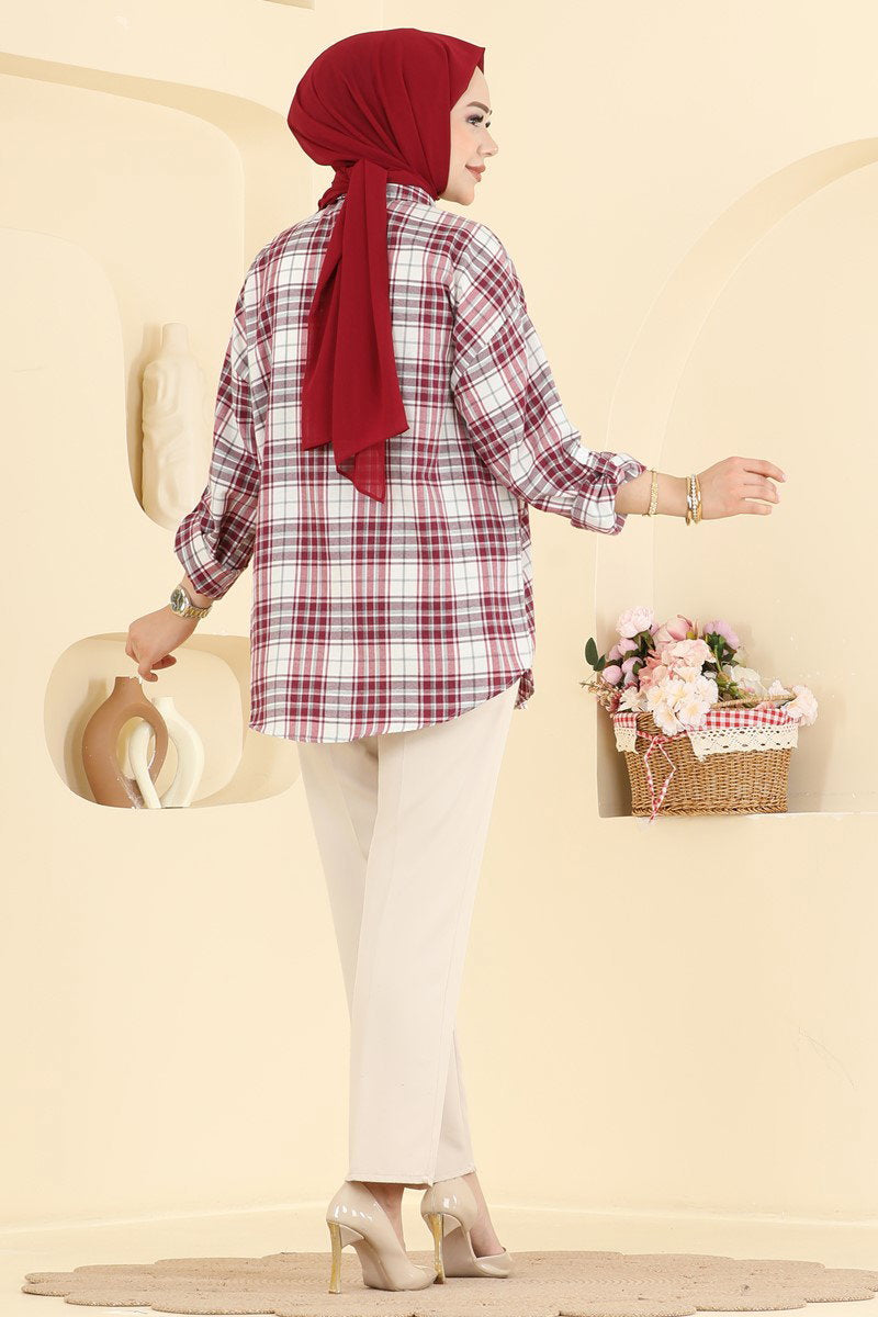 Plaid Shirt - Red